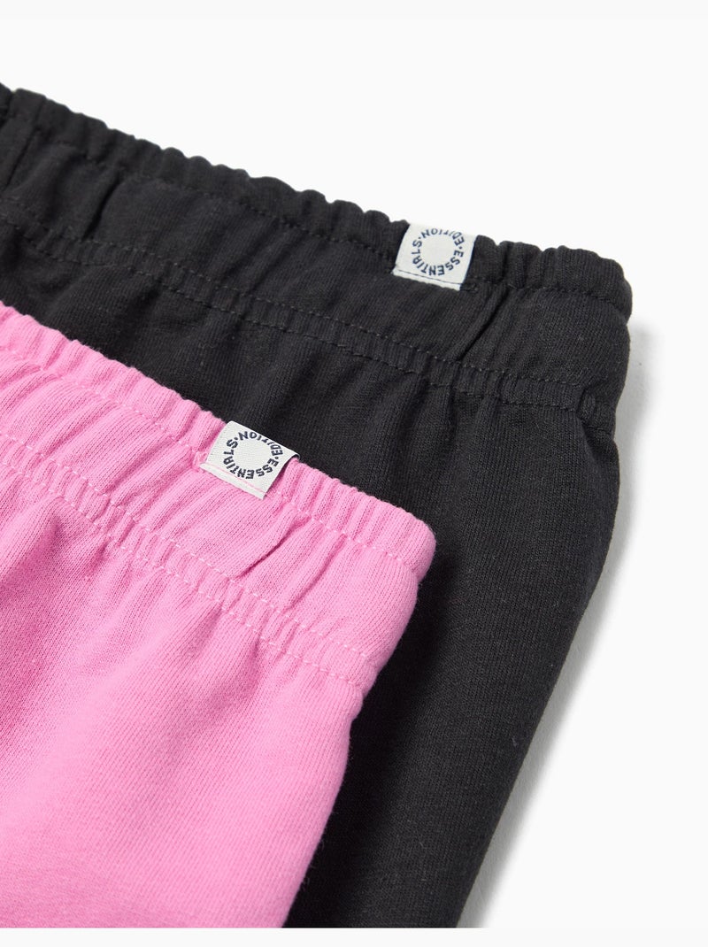 Pack de 2 joggers, MO Fashion Rosa - Kiabi