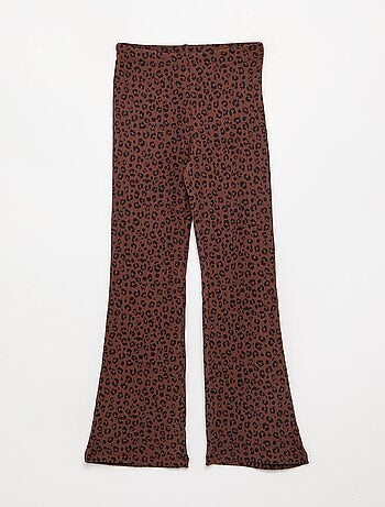 Pack de 2 leggings - 1 liso + 1 estampado