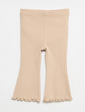 Pack de 2 leggings acampanados