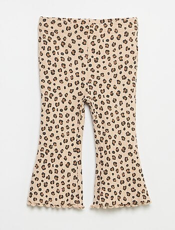 Pack de 2 leggings acampanados