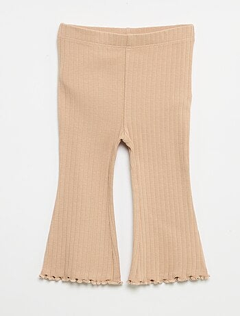 Pack de 2 leggings acampanados