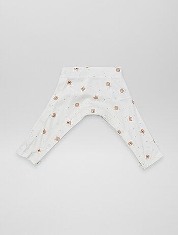 Pack de 2 leggings con automáticos - Fácil de Poner