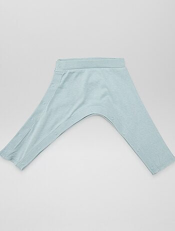 Pack de 2 leggings con botones a presión - colección fácil de poner