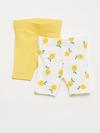Pack de 2 leggings cortos