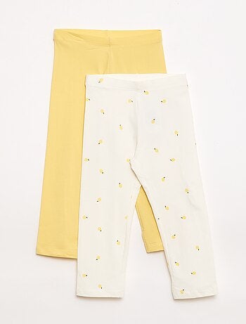 Pack de 2 leggings cortos