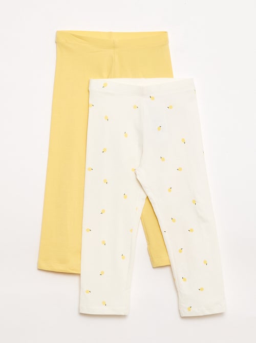 Pack de 2 leggings cortos - Kiabi
