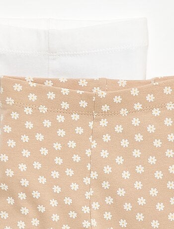Pack de 2 leggings cortos