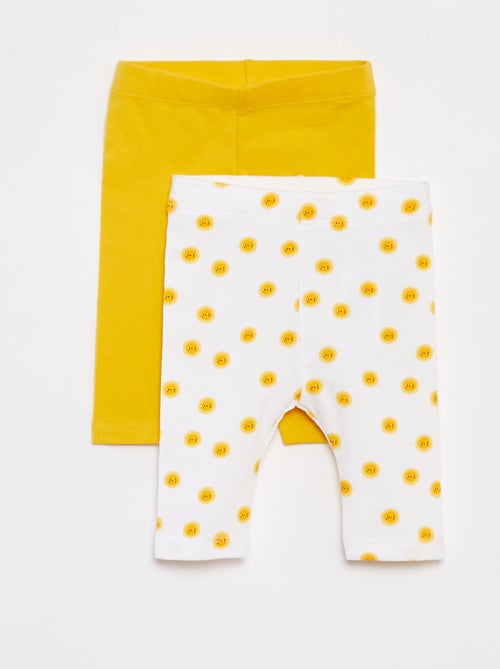 Pack de 2 leggings cortos - Kiabi