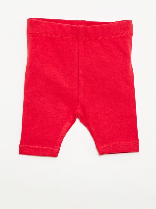 Pack de 2 leggings cortos - Kiabi