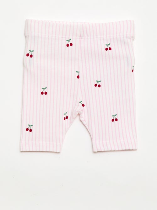 Pack de 2 leggings cortos - Kiabi