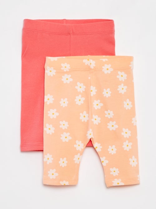 Pack de 2 leggings cortos - Kiabi