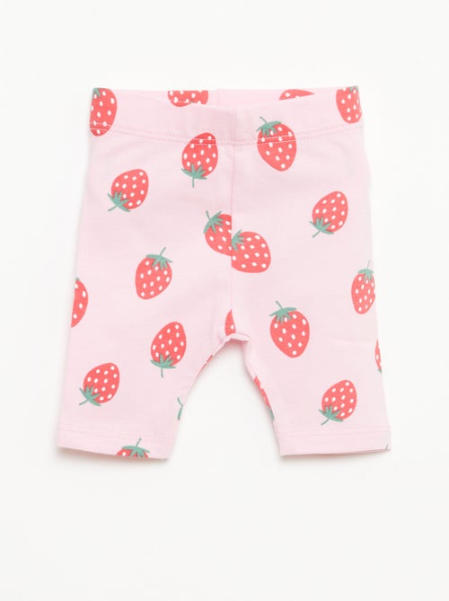 Pack de 2 leggings cortos - Kiabi