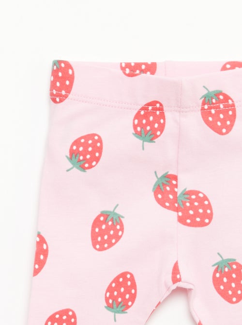 Pack de 2 leggings cortos - Kiabi