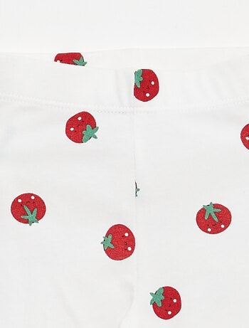 Pack de 2 leggings cortos