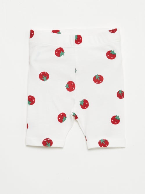 Pack de 2 leggings cortos - Kiabi