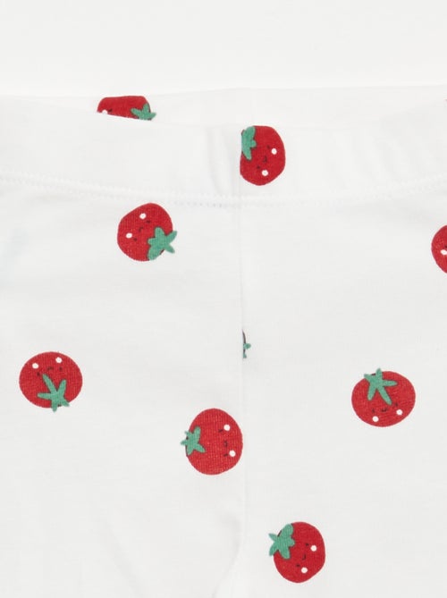 Pack de 2 leggings cortos - Kiabi