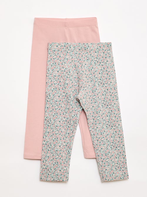 Pack de 2 leggings cortos - Kiabi