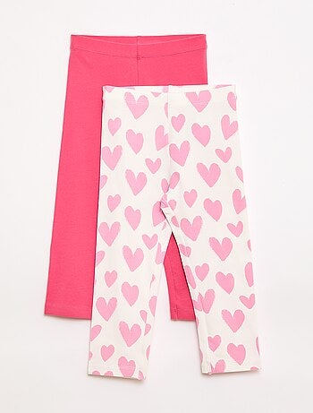 Pack de 2 leggings cortos