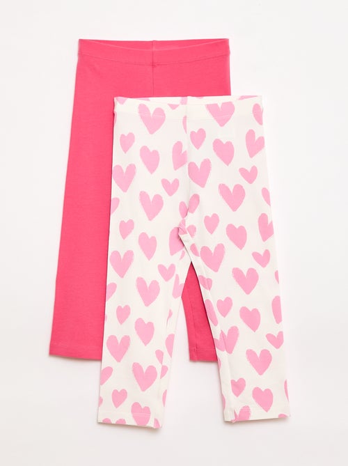 Pack de 2 leggings cortos - Kiabi