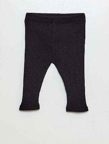 Pack de 2 leggings de canalé