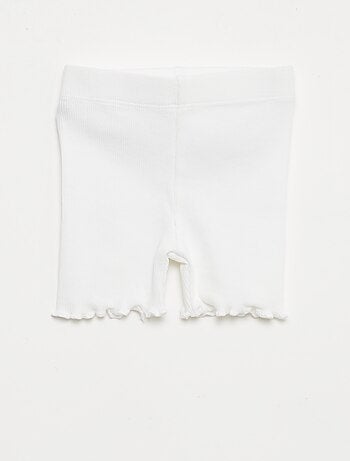 Pack de 2 leggings de canalé