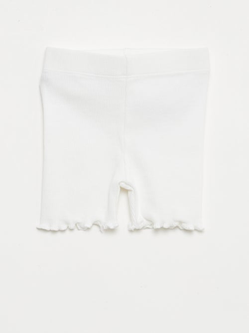 Pack de 2 leggings de canalé - Kiabi