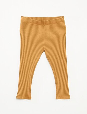 Pack de 2 leggings de canalé