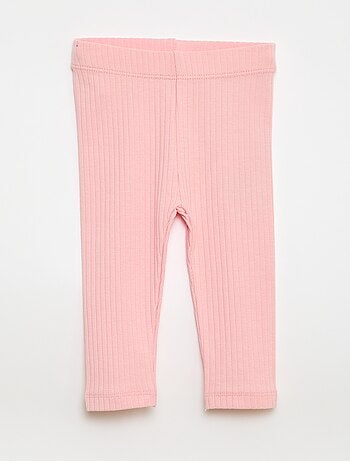 Pack de 2 leggings de canalé