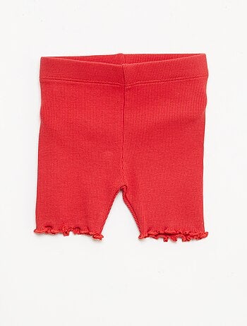 Pack de 2 leggings de canalé