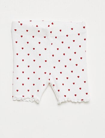 Pack de 2 leggings de canalé