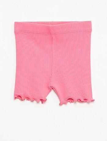 Pack de 2 leggings de canalé