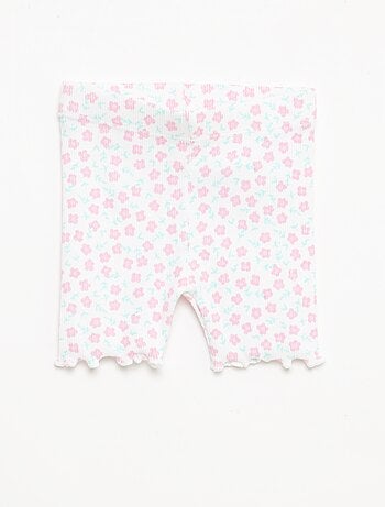 Pack de 2 leggings de canalé