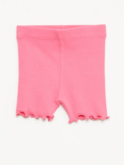 Pack de 2 leggings de canalé - Kiabi