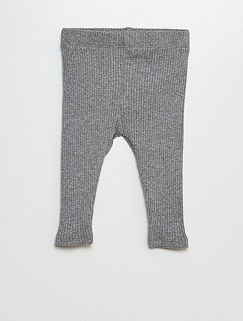 Pack de 2 leggings de canalé
