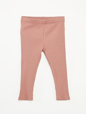 Pack de 2 leggings de canalé
