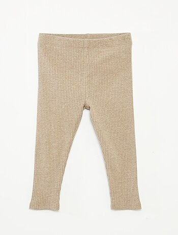 Pack de 2 leggings de canalé