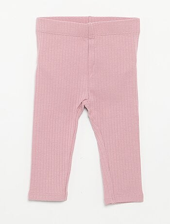 Pack de 2 leggings de canalé
