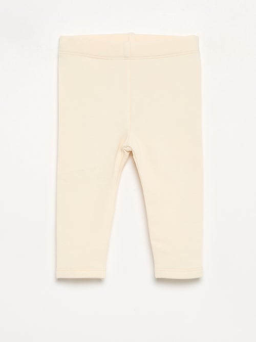 Pack de 2 leggings de felpa - Kiabi