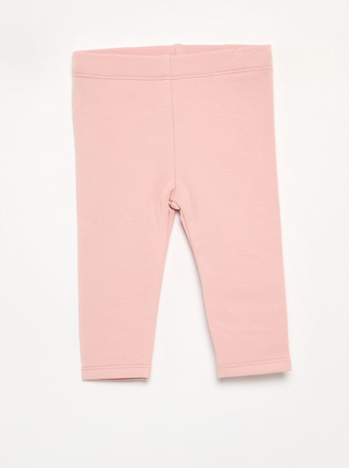 Pack de 2 leggings de felpa - Kiabi Pack de 2 leggings de felpa - Kiabi
