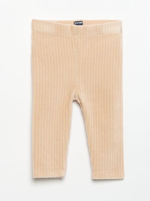 Pack de 2 leggings de pana - Kiabi
