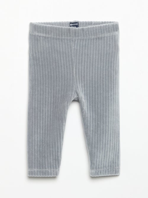 Pack de 2 leggings de pana - Kiabi