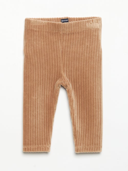 Pack de 2 leggings de pana - Kiabi