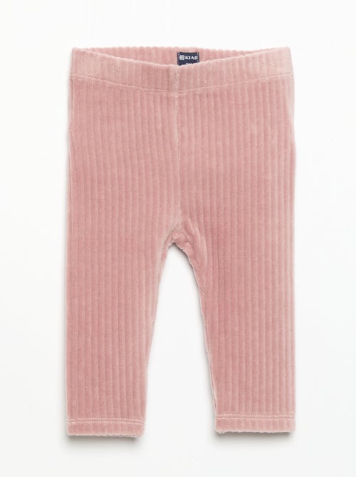 Pack de 2 leggings de pana - Kiabi