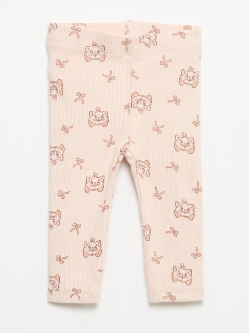 Pack de 2 leggings 'Disney' de punto acanalado - Kiabi
