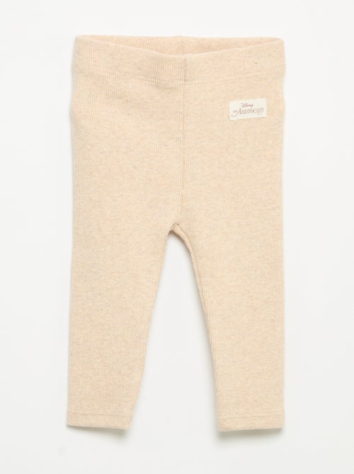 Pack de 2 leggings 'Disney' de punto acanalado - Kiabi