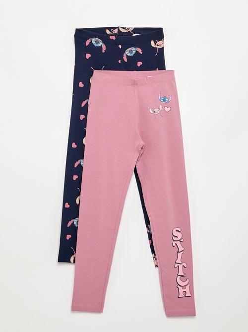 Pack de 2 leggings 'Disney' de punto - Kiabi