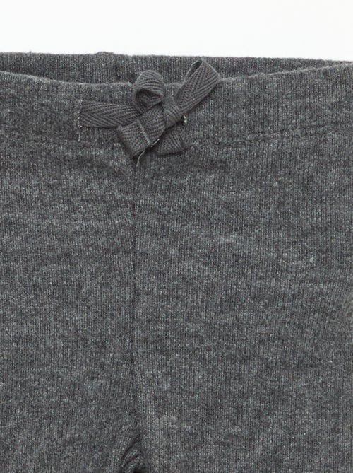 Pack de 2 leggings en malla suave - Kiabi