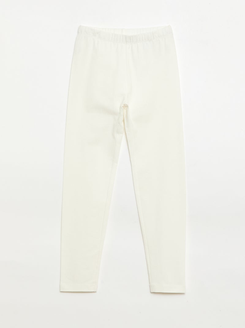 Pack de 2 leggings largos Amarillo - Kiabi