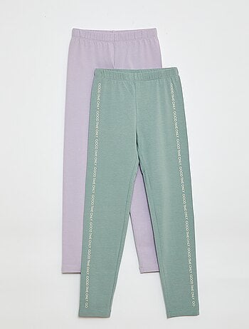 Pack de 2 Leggings Largos