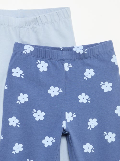 Pack de 2 leggings largos - Kiabi Pack de 2 leggings largos - Kiabi